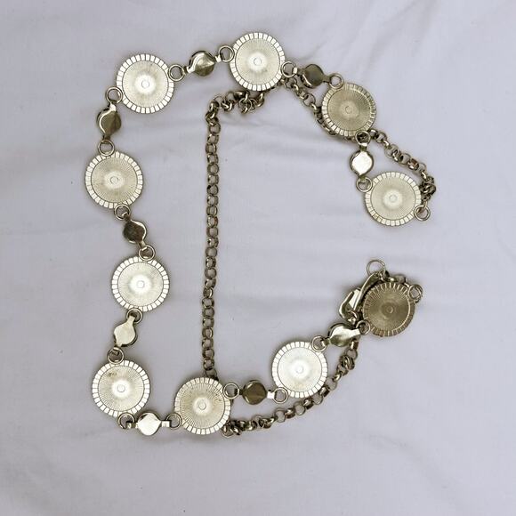 silver and orange waist belt - Picture 7 of 7